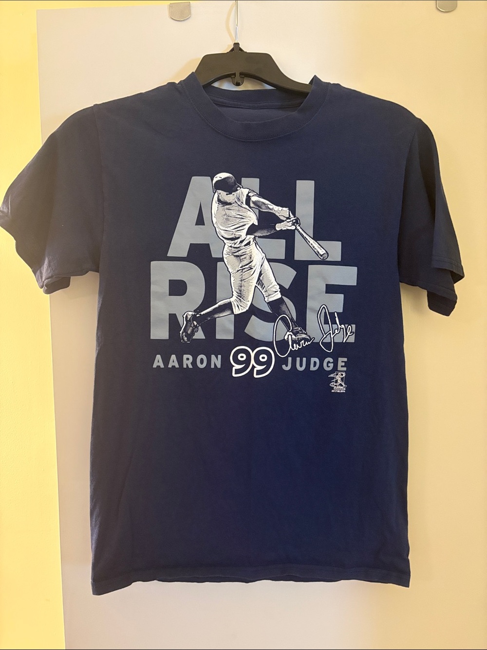Aaron Judge 'All Rise' Navy Graphic Tee - Men's new w/o tags